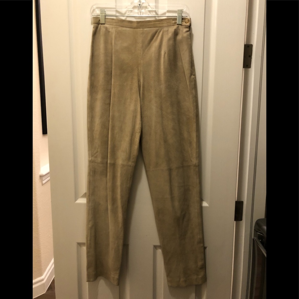 Josephine Chaus Suede Pants